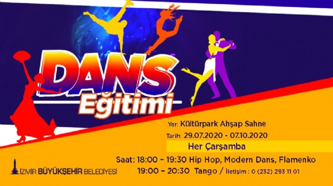 İzmir'de dans zamanı: Eğitimler başlıyor