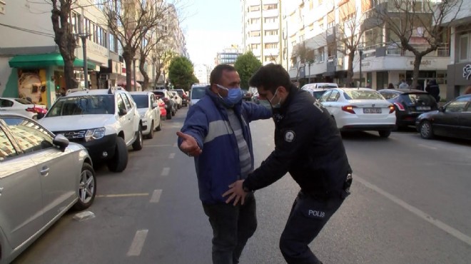 İzmir'de değnekçi operasyonu!