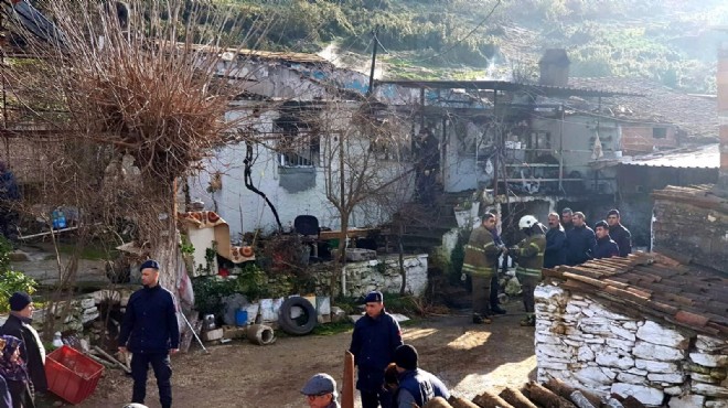 İzmir'de dehşet: Yaşlı çift yangın kurbanı!