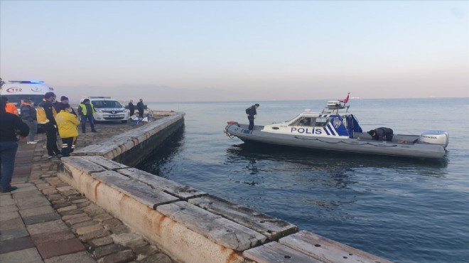 İzmir'de denizden ceset çıktı!