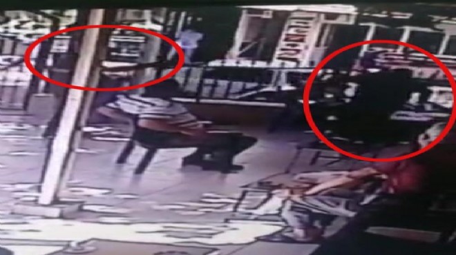 İzmir'de dernek başkanına silahlı saldırı kamerada