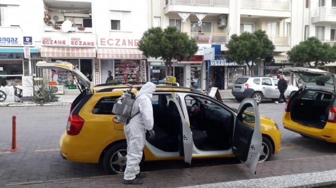 İzmir'de dezenfekte harekatı tam gaz!