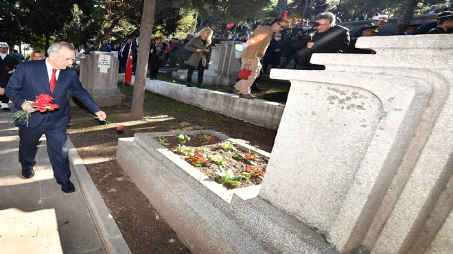 İzmir'de duygusal yüklü tören: Minnetle ve şükranla...