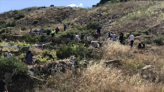 İzmir de ev bahçesindeki yangın can aldı!