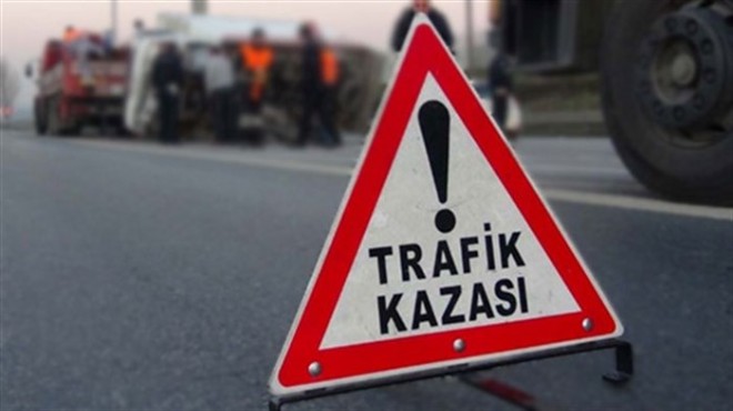 İzmir'de feci kaza: 1 ölü, 1 yaralı!
