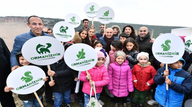 İzmir'de fidan şöleni!