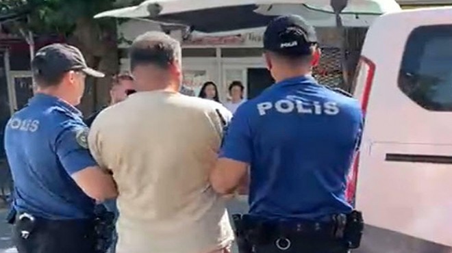 İzmir de gasp girişimi suçüstü yakalandı