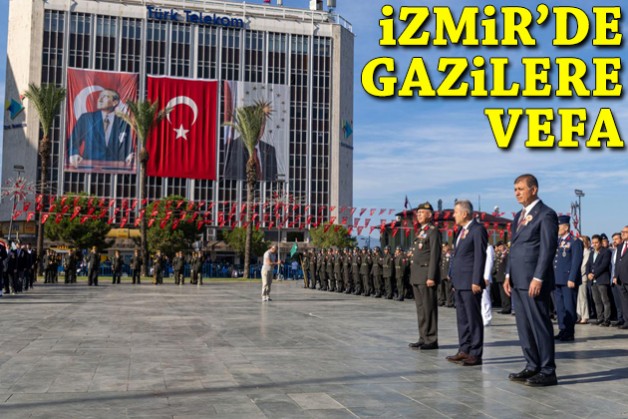 İzmir'de gazilere vefa