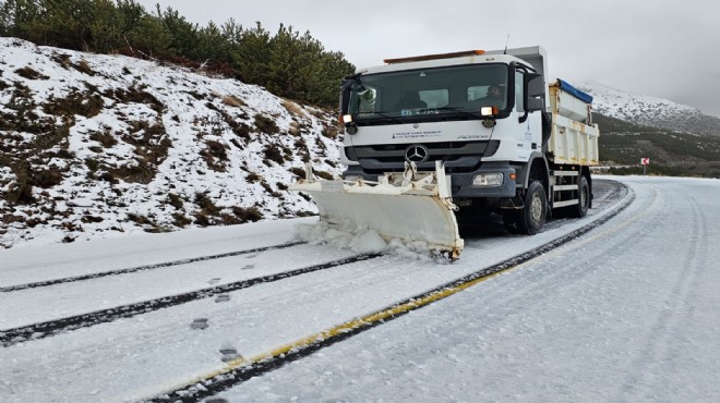 İzmir de geçtiğimiz hafta 6 ilçeye kar düştü!