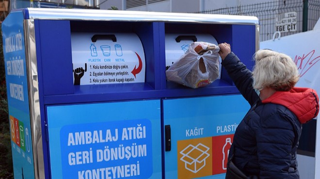 İzmir de geri dönüşüm seferberliği tam gaz!