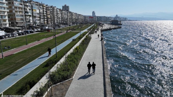 İzmir de güneşli hafta sonu!