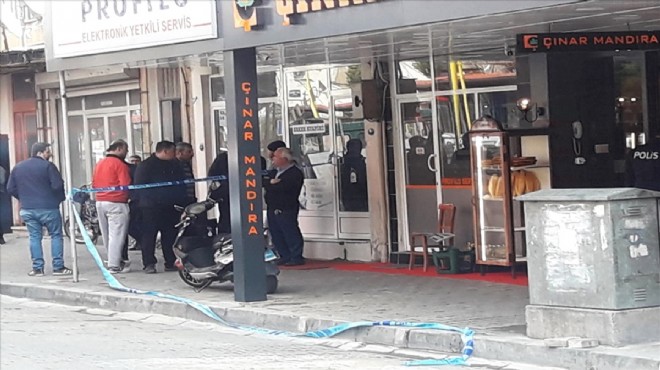 İzmir'de iş yerine pompalı tüfekle saldırı