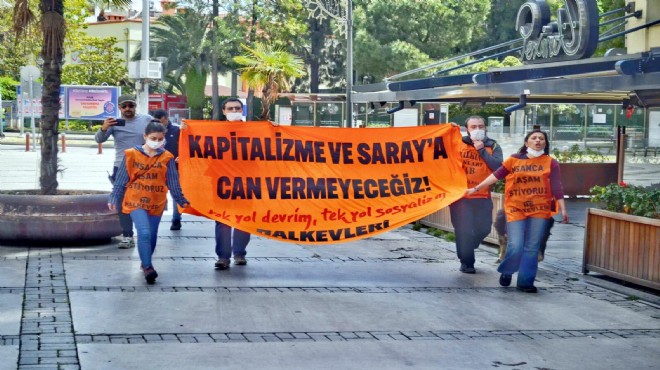 İzmir'de izinsiz 1 Mayıs yürüyüşüne idari işlem