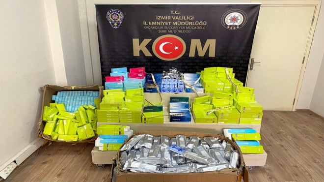 İzmir'de 'kaçak botoks dolgu ürünü' operasyonu