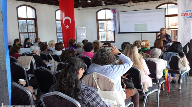 İzmir de kadın ve çocuklar için  adil yaşam  hedefi