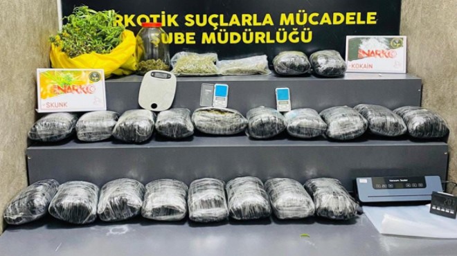 İzmir de kilolarca  zehir  ele geçirildi!