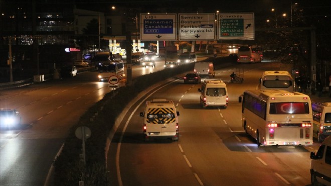 İzmir'de kısıtlama sonrası yoğunluk!