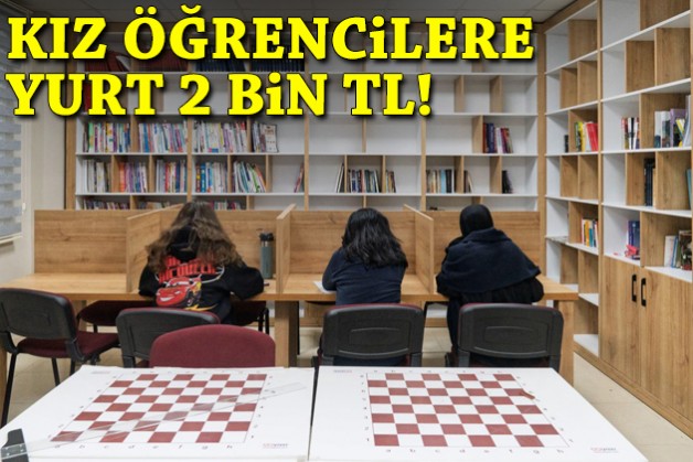 İzmir'de kız öğrencilere yurt ücreti 2 bin TL!