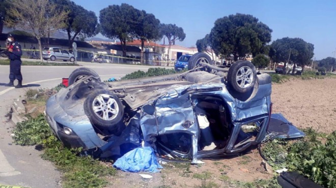 İzmir'de korkunç kaza! Süt tankeri ticari araca çarptı: 3 ölü, 4 yaralı