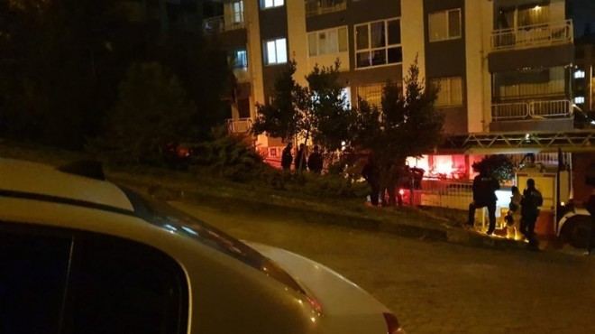 İzmir de korkunç son: Kendini balkona astı!
