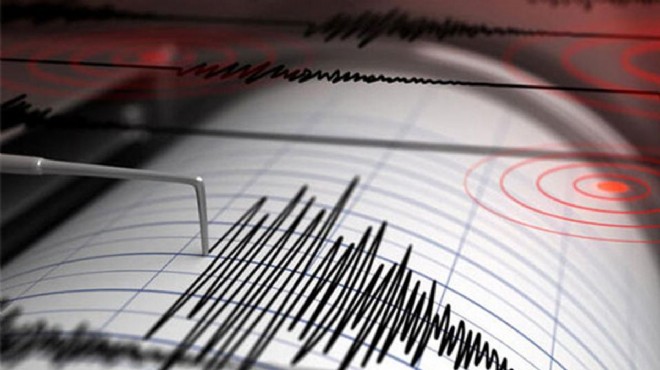 İzmir de korkutan deprem!