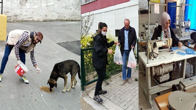 İzmir'de koronavirüs günlerinde öğretmenlerden 8 iyilik hareketi