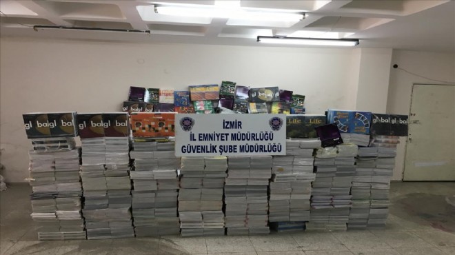 İzmir de korsan kitap baskını!