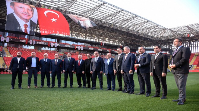 İzmir'de başkanlardan örnek tablo!