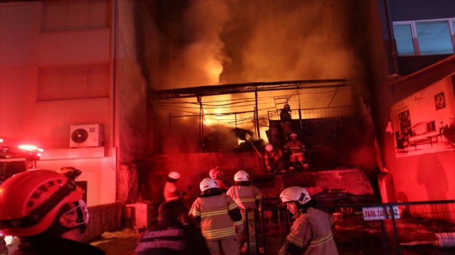 İzmir de kundak dehşeti: Dükkanında yanarak can verdi!
