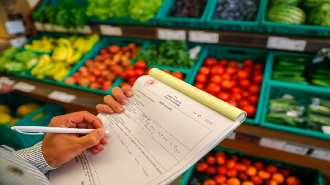 İzmir de marketlere  fahiş fiyat  denetimi!