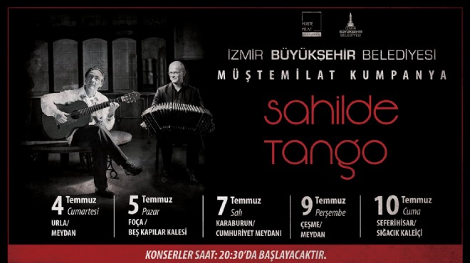 İzmir de müzik şöleni sahillere taşınıyor