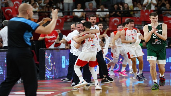 İzmir'de nefes kesen maçta zafer Milli Takım'ın!
