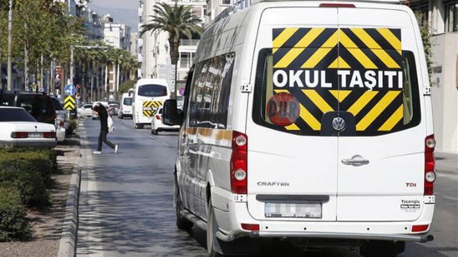 İzmir'de okul servislerine zam!