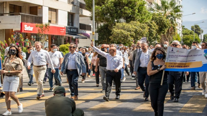 İzmir de otomobilsiz gün, Soyer den  Cittaslow Metropol  vurgusu!