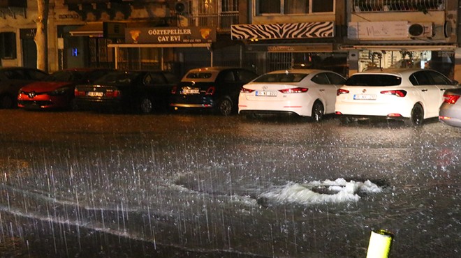 İzmir'de sağanak kabusu!