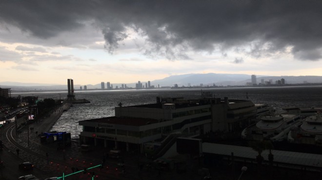 İzmir de sağanak ve fırtına kabusu: Yağışlar ne kadar sürecek?