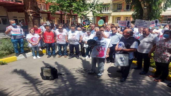 İzmir'de sağlıkçılardan sözlü şiddet isyanı!