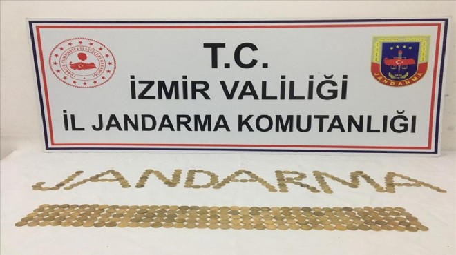 İzmir'de sahte sikkeyle dolandırıcılık