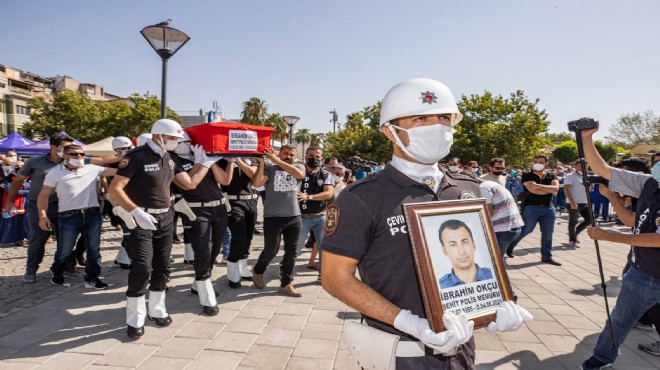 İzmir'de şehide yürek yakan veda!