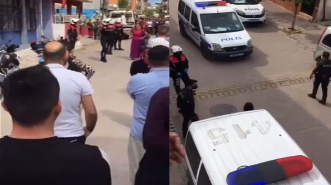 İzmir'de sokağa çıkma yasağında sokak kavgası!