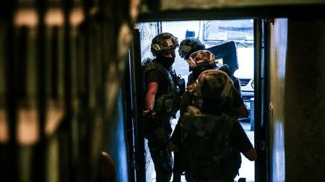 İzmir de suç örgütü operasyonu!