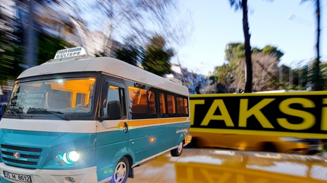 İzmir'de taksi ve minibüse yeni zamlar kapıda!