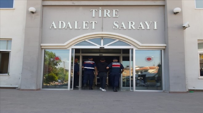 İzmir'de taksiyi gasbeden şüpheli tutuklandı