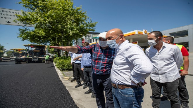 İzmir'de tam gaz asfalt harekatı!