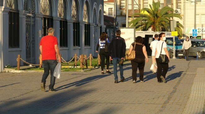 İzmir'de tam kapanma bitti, yoğunluk başladı