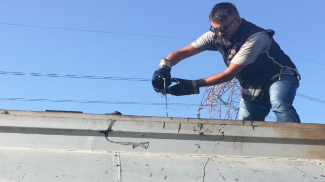 İzmir'de tankere kaçak akaryakıt baskını!