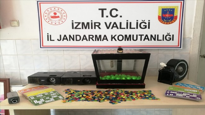 İzmir'de tombala operasyonu!