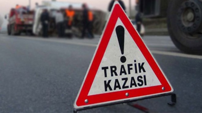 İzmir'de trafik kazası: 2 yaralı