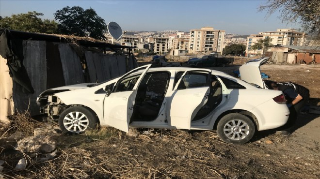 İzmir de trafikte dehşet: Seyir halindeyken silahlı saldırı