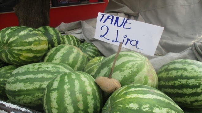 İzmir'de üretici fiyatı dibe vuran karpuzun suyunu çıkardı!